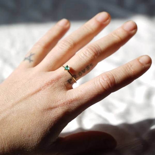 Anillo self love corazon - Imagen 6