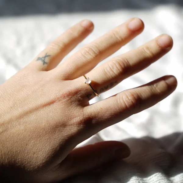 Anillo self love corazon - Imagen 5